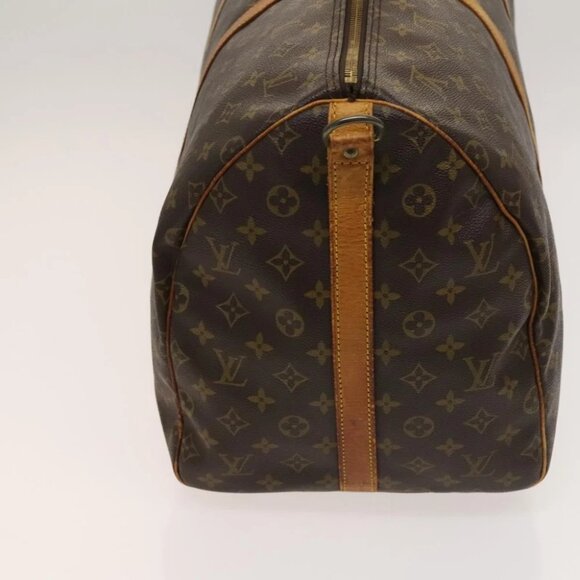 LOUIS VUITTON Monogram Keepall Bandouliere 55 Boston Bag - Picture 5 of 16